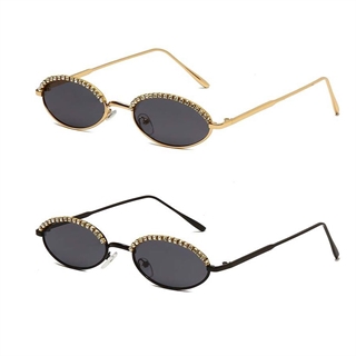 Modesolbrille med diamanter